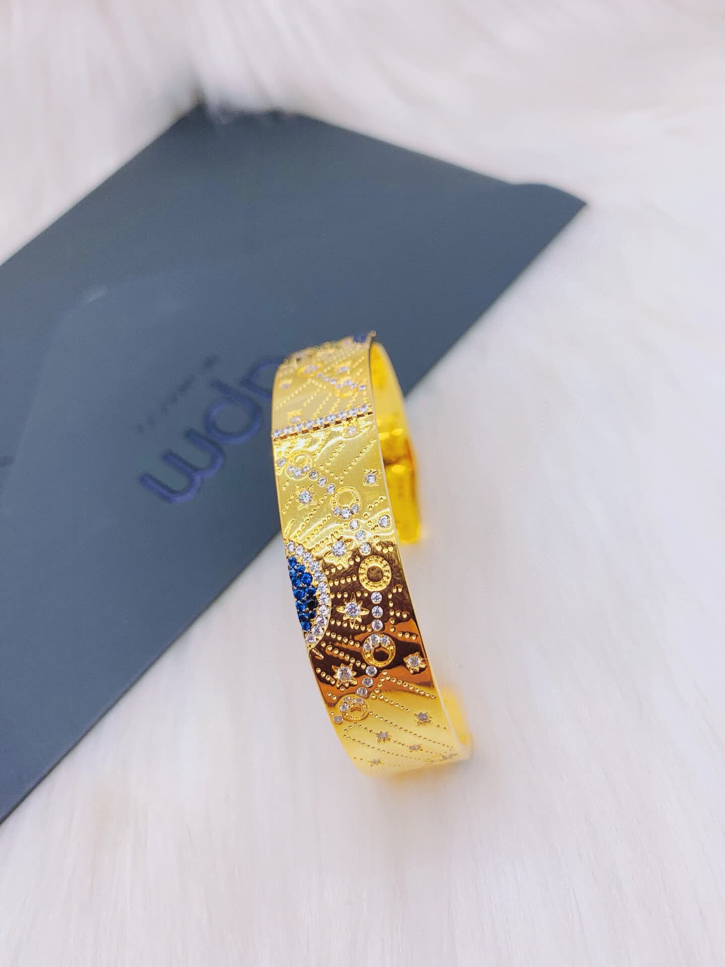 APM Monaco Celestial Moon Phase Cuff Bracelet